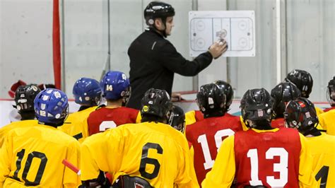canadian hocky coach text fake